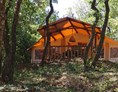 Glampingunterkunft: Safari-Zelt - SunLodge Safari von Suncamp auf Centro Vacanze Pra`delle Torri
